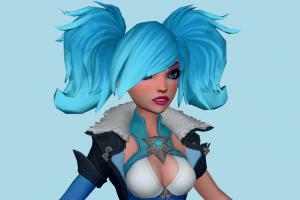 Paladins Evie cartoon-character, character, cartoon, toony, woman, people